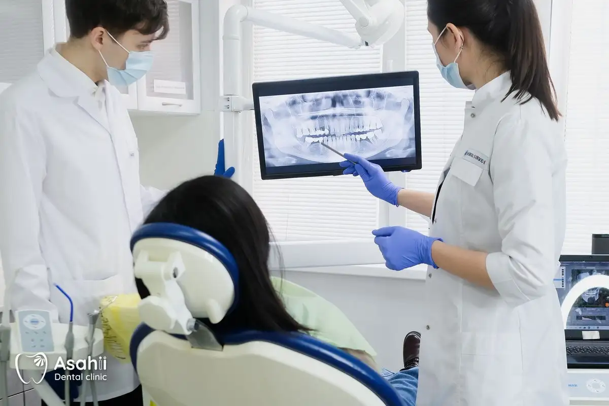 Phim X-quang giúp bác sĩ xem cung hàm hẹp hay khớp cắn lệch có liên quan đến thói quen thở miệng